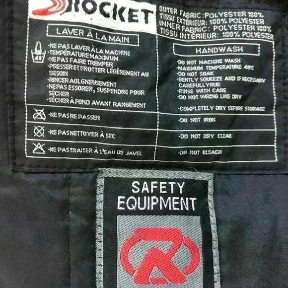 Joe Rocket touring Motorcyckle Riding jacket Sz XXL - Picture 5 of 6